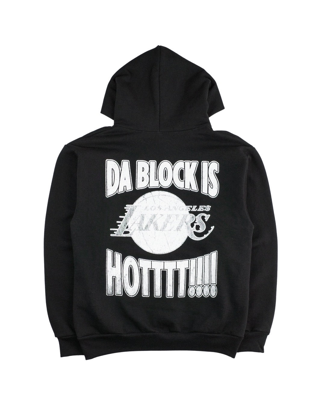 DA BLOCK IS HOT 90'S HOOD BLACK