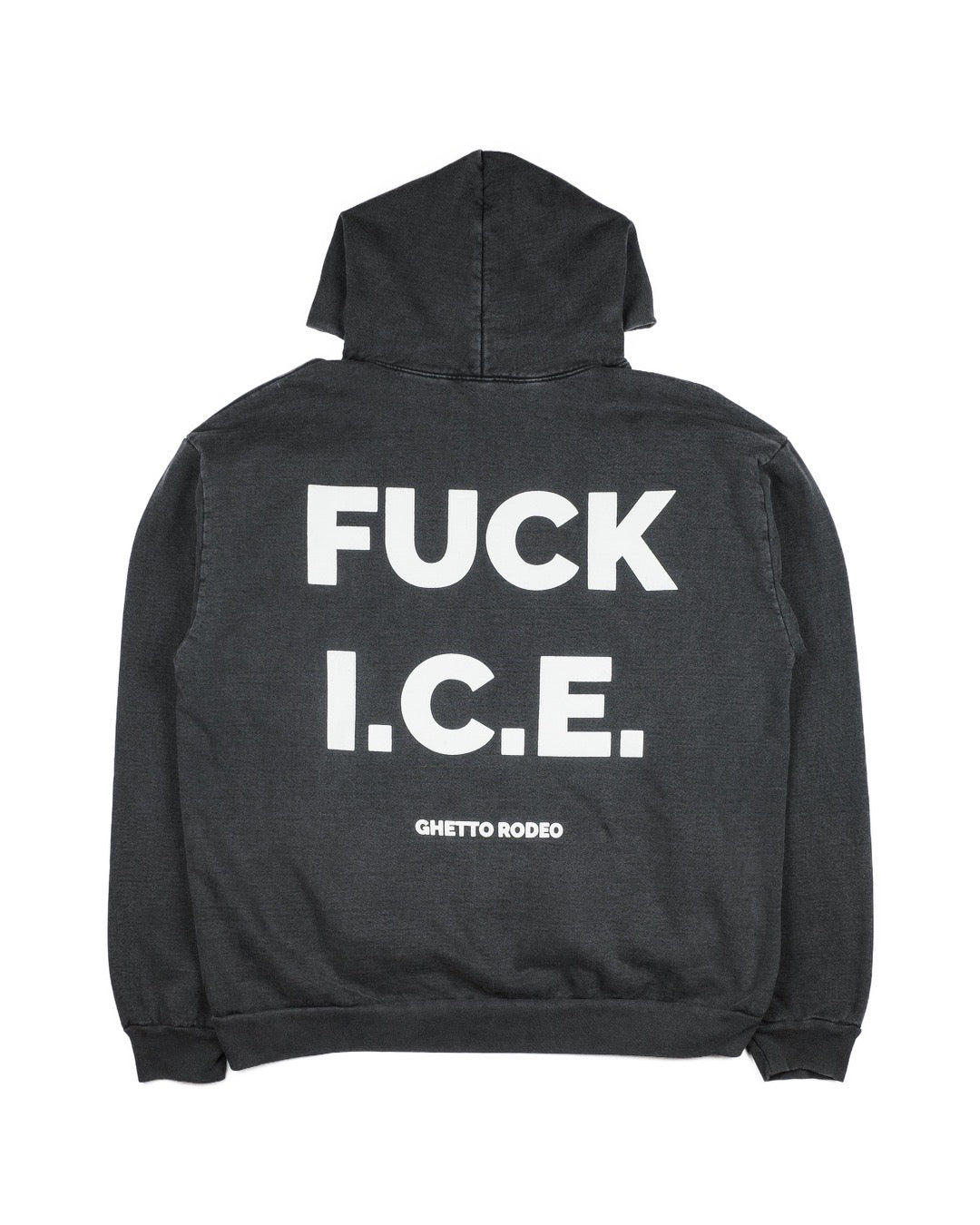 FUCK ICE HOOD SHADOW