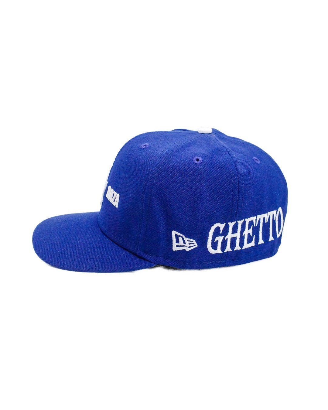 PARA LA RAZA FITTED BLUE