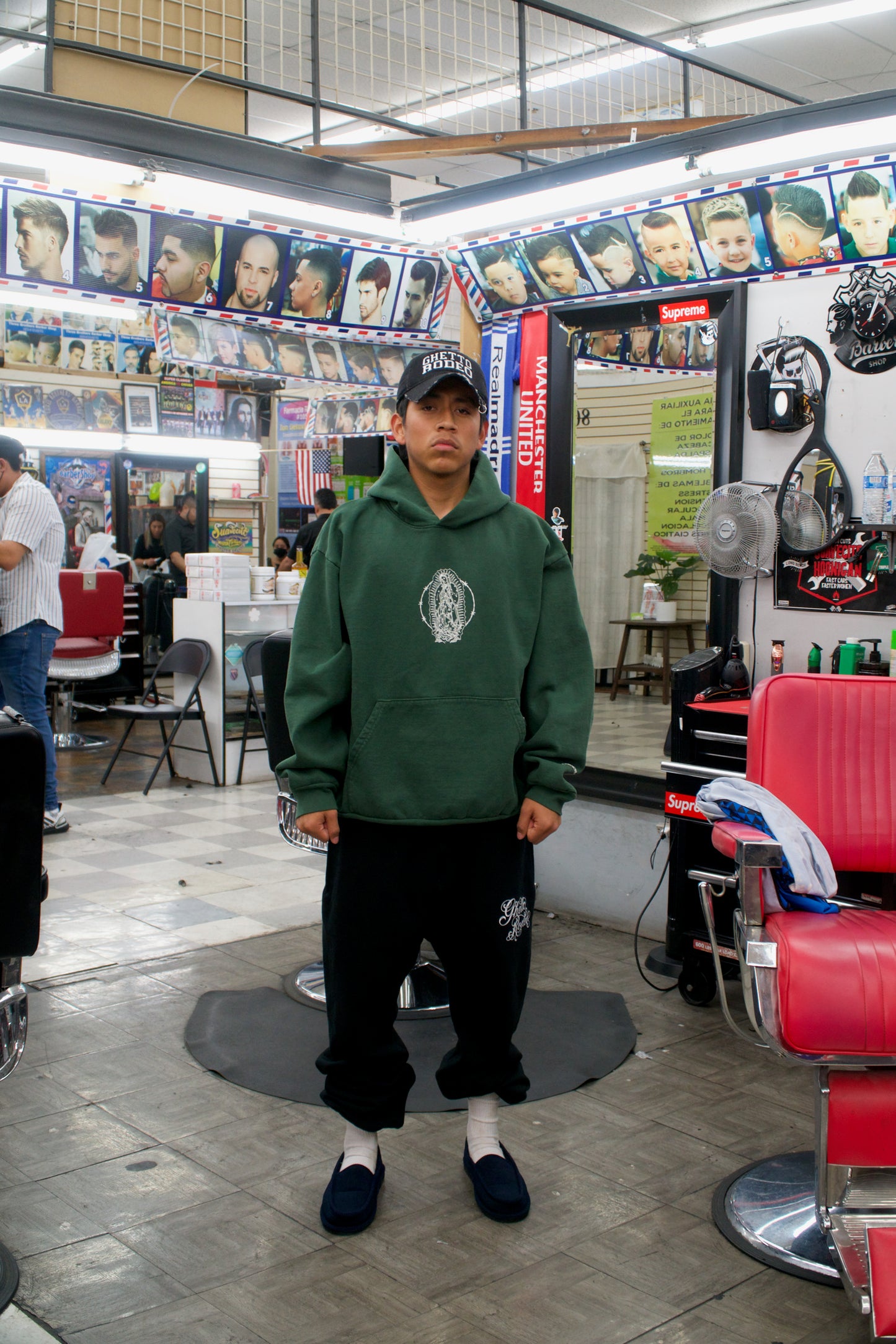 VIRGENSITA HOOD VERDE
