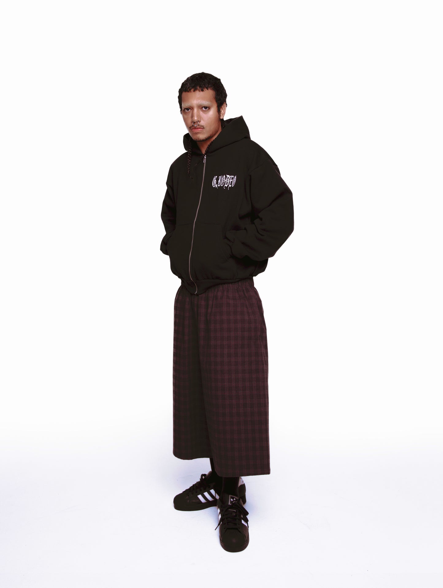 GHETTO RODEO LOGO ZIP UP